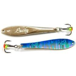 Блесна зимняя Nord Waters Lucky 3D FLU07009SIFI (колотый лед)