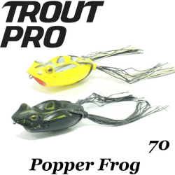 Trout Pro Popper Frog 70