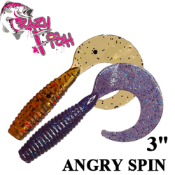 Crazy Fish Angry Spin 3"