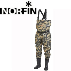 Norfin Rapid Camo Полукомбинезон забродный