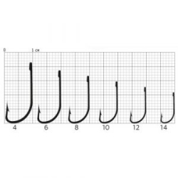 Крючки Cobra ALLROUND сер. CA116 разм. 012 10шт.
