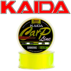 Kaida Carp line Fluo Yellow 300m