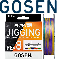 Gosen Answer Jigging PEx8 200m