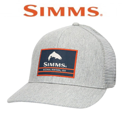 Simms Original Patch Trucker, Heather Grey