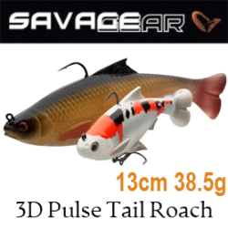 Savage Gear 3D Pulse Tail Roach 13cm 38.5g S