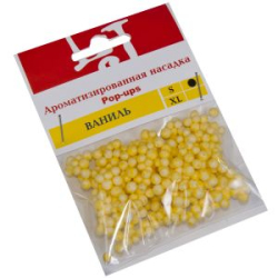 Насадки искусственные ароматизированные Lucky John Pop-ups размер S ВАНИЛЬ кисл. жел.