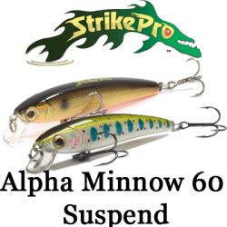 Strike Pro Alpha Minnow 60 Suspend (JL-034SP)