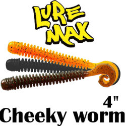 LureMax Cheeky Worm 4''/10см