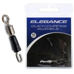 Вертлюг быстросъемный Elegance Feeder Pro M 10шт (FXEL-515001)