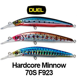 Duel Hardcore Minnow 70S F923