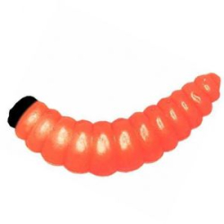 Мягкие приманки LureMax Wood Worm 1''/2,5см, LSW1-017 Orange (10 шт.)