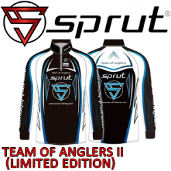 Sprut Team of Anglers II (Limited Edition) Black/White/Blue