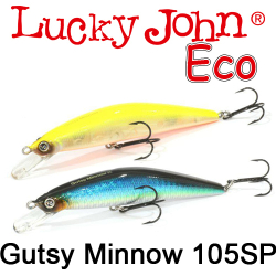 Lucky John Eco Gutsy Minnow 105SP