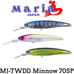 Maria MJ-TWDD Minnow 70SP 