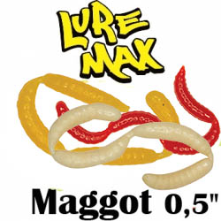 LureMax Maggot 0,5''/1см LSMG05B