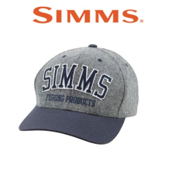 Simms Wool Varsity Cap Charcoal