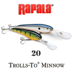 Rapala Trolls to Minnow TTM20                                