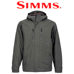 Simms Dockwear Hooded Jacket, Carbon