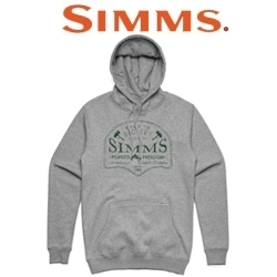 Simms Big Sky Hoodie Grey Heather