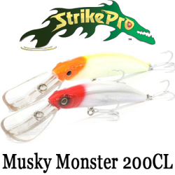 Strike Pro Musky Monster Deep 200CL (MG-007CL)