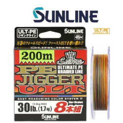 Sunline PE Jigger ULT (8braid) 200m