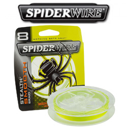 Spiderwire Stealth Smooth 8 Yellow Braid 300m