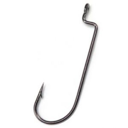 Крючок офсетный Koi O'Shaughnessy Worm, размер 5/0 (INT), цвет BN, (10 шт.)