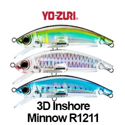 Yo-Zuri 3D Inshore Minnow R1211