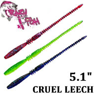 Crazy Fish Cruel Leech 5.1"  