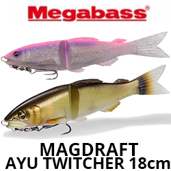 Megabass Magdraft Ayu Twitcher