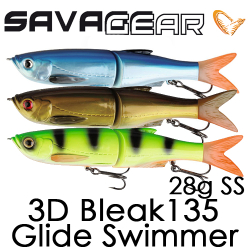 Savage Gear 3D Bleak135 Glide Swimmer 13.5 28g SS