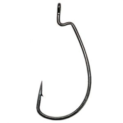 Крючок офсетный Koi Magna Super Lock Worm, размер 12/0 (INT), цвет BN, (2 шт.)