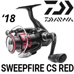 Daiwa 18 Sweepfire CS Red