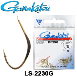 Gamakatsu Hook LS-2230G (Gold)