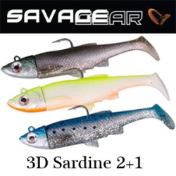 Savagear 3D Sardine 2+1