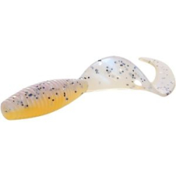 Силиконовая приманка Mikado Twister 51мм 0.8гр. цвет SALTY CARMEL {8шт.} карамель с солью, ароматизир. (PMTBT-51-SC)