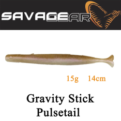 Savage Gear Gravity Stick Pulsetail 14cm 15g