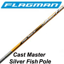 Flagman Cast Master Silver Fish Pole