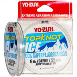 Флюорокарбон Yo-Zuri Topknot Ice Fluorocarbon 100% 50м Clear (0.152мм) 2lbs