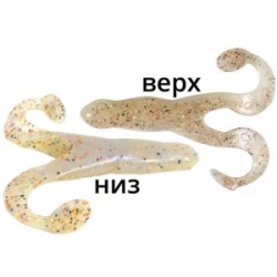 Силиконовая приманка Relax Turbo Frog 4" (10.0 см) (5 шт.) - TF4-L011