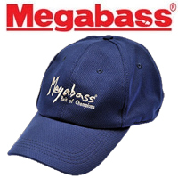 Megabass Field Cap Brush Logo Nvy/Slv