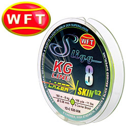 WFT KG Sligg Lazer Skin G2 x8 Chartreuse 150m