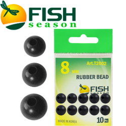 Fish Season Rubber Bead (200*TF) Бусина резиновая