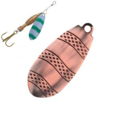 Блесна вращающаяся Mikado Drone №2 - (старая медь)