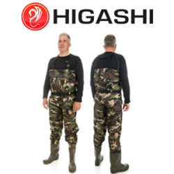 Higashi Waterskin Camo pvc w/boot