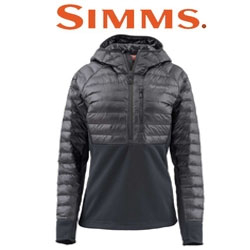 Simms Women's Exstream Bicomp Hoody, Raven