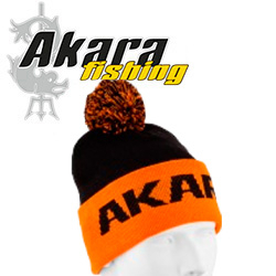 Akara Sport Winter Pompon Black/Orange 5