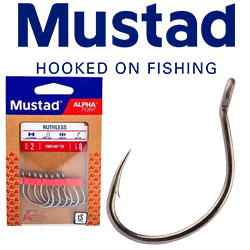 Mustad Ruthless Hook 10851AP-TS