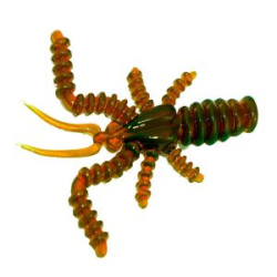 Силиконовые приманки Русская Фишка Москит, Креветка 3,5 см (Цвет 19, Машинка)