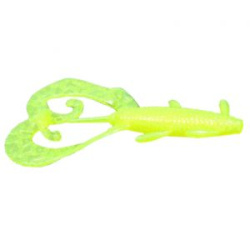 Силиконовая приманка Reins G-tail Twin 2" цв. #015 Chart Pearl
